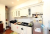 Lake view one bedroom for lease in Truc Bach area, quiet location
